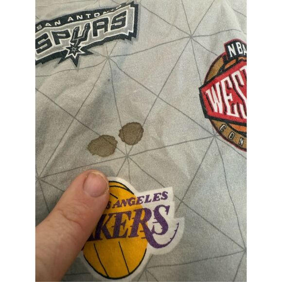 Pottery Barn Teen Twin NBA Eastern Conference Comforter Sheet Set Pillowcase100% - Picture 11 of 11